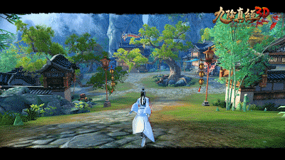 五张轻功动态图让《九阴真经3d》逼格瞬间上天
